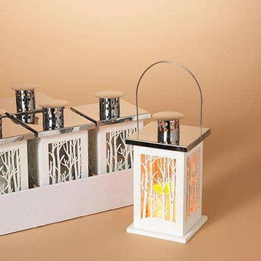 Winter Woods Scene Lantern, 12